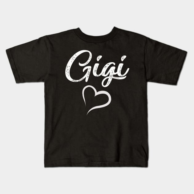 gigi Kids T-Shirt by Bagshaw Gravity